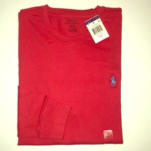 NWT MEN POLO RALPH LAUREN LONG SLEEVE T-SHIRTS